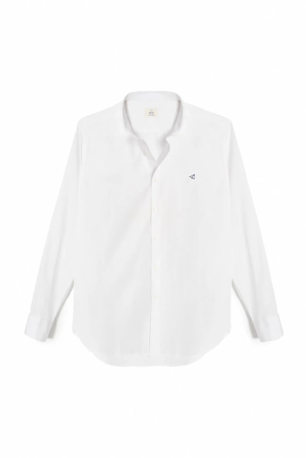 Camisa Slim Lisa Manga Larga