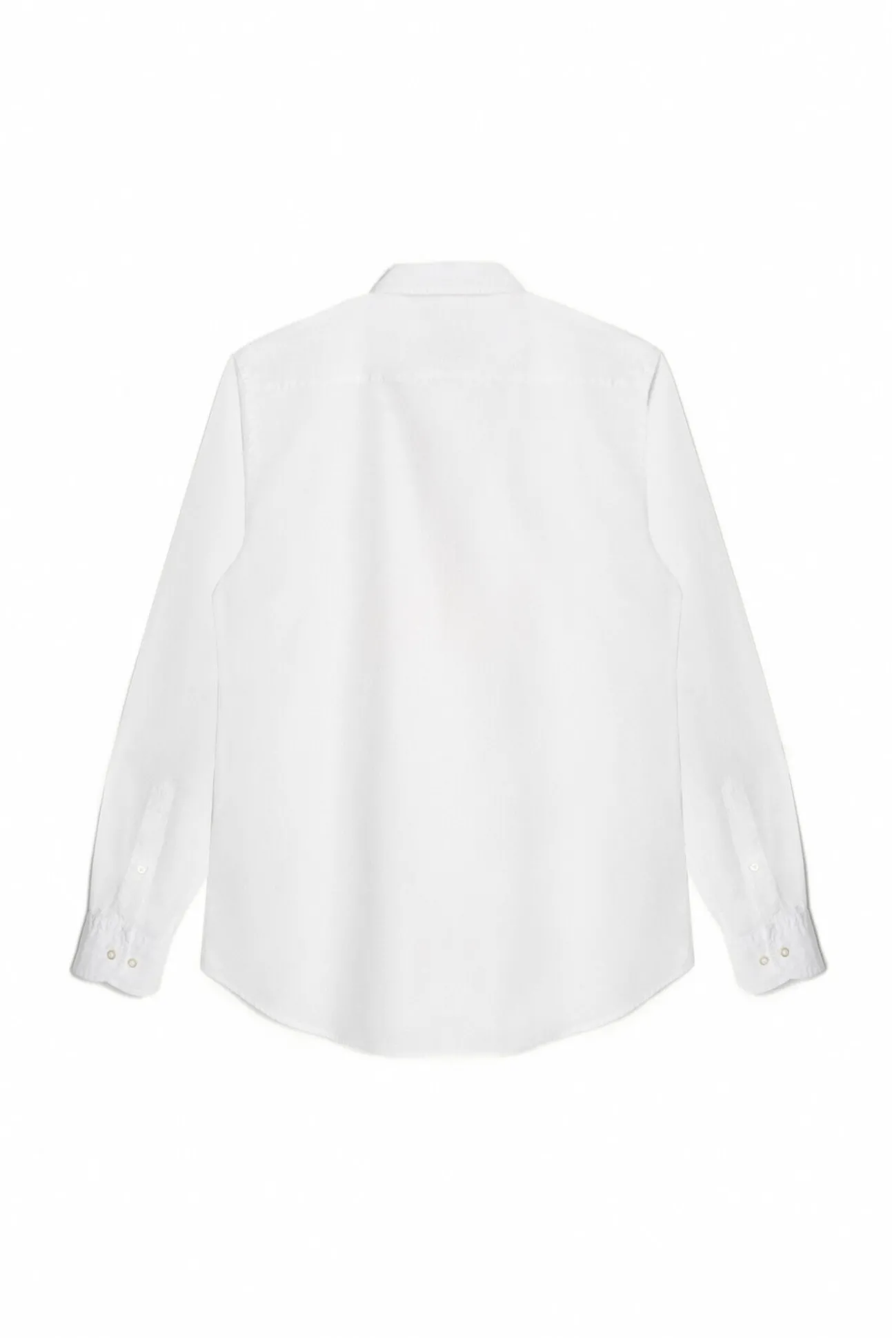 Camisa Slim Lisa Manga Larga