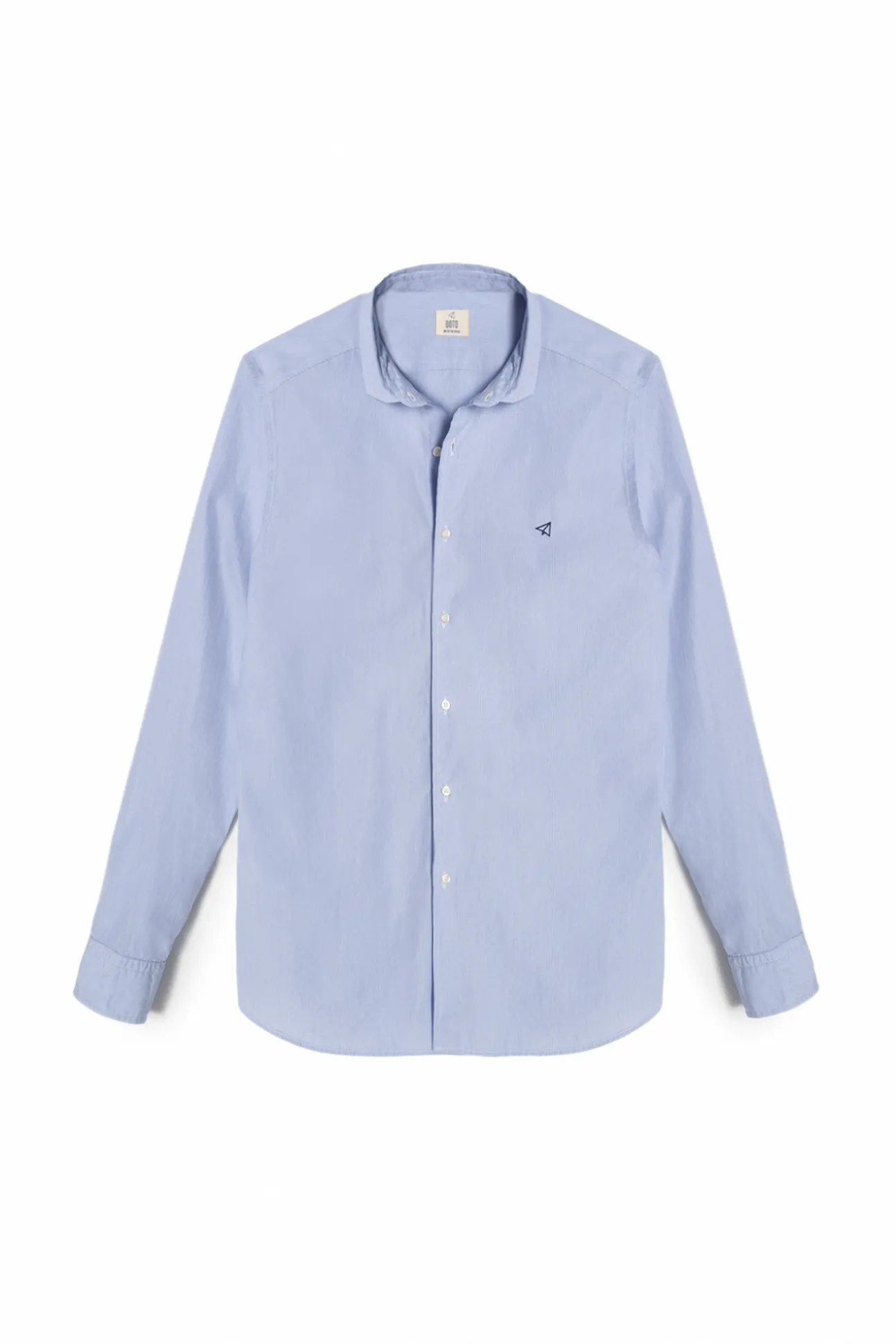 Camisa Slim Rayas Manga Larga