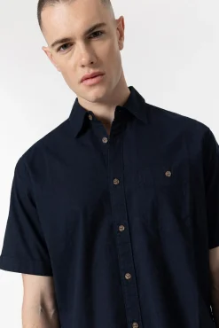 Camisa Slub Regular Fit