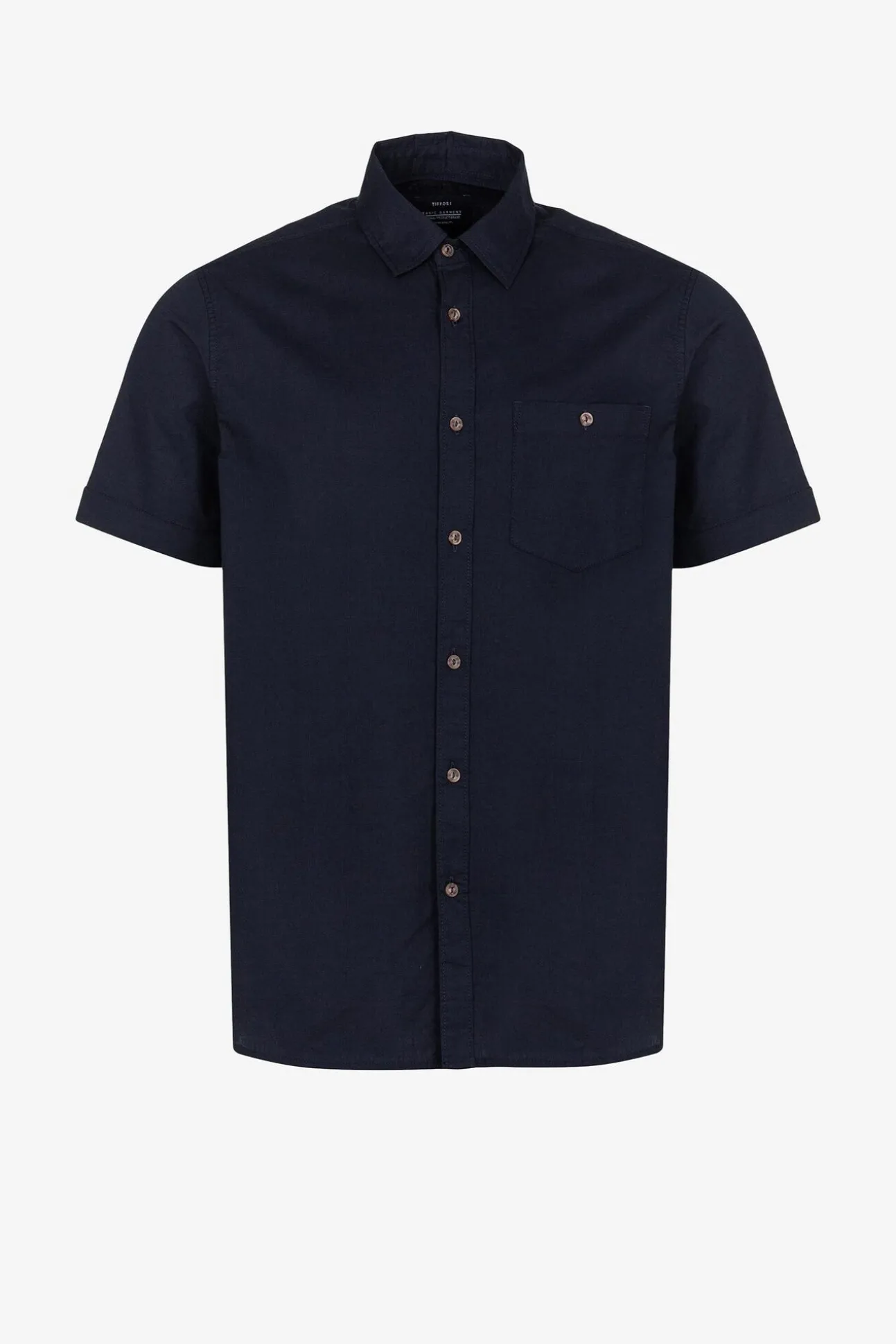 Camisa Slub Regular Fit