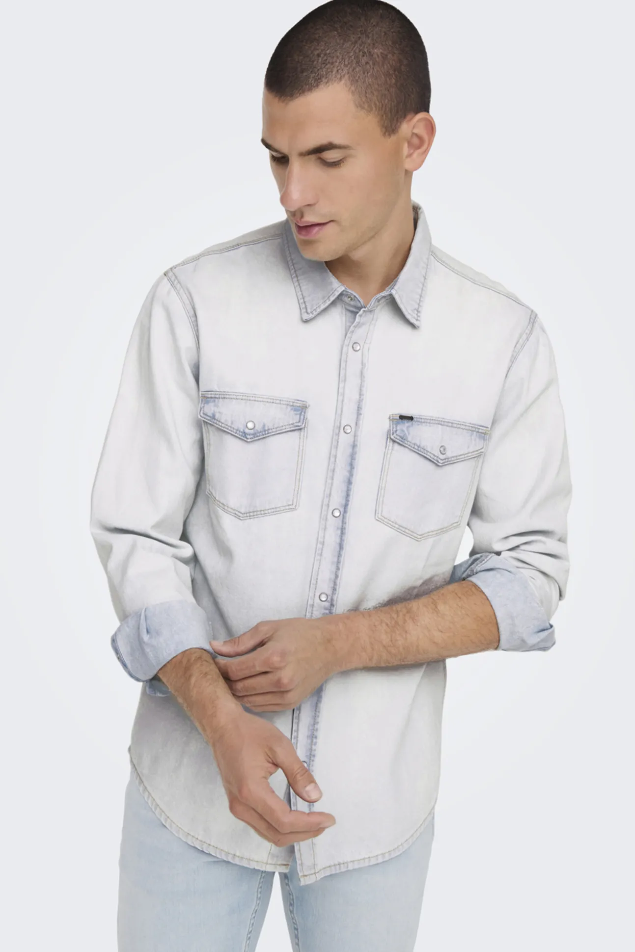 Camisa Tejido Denim