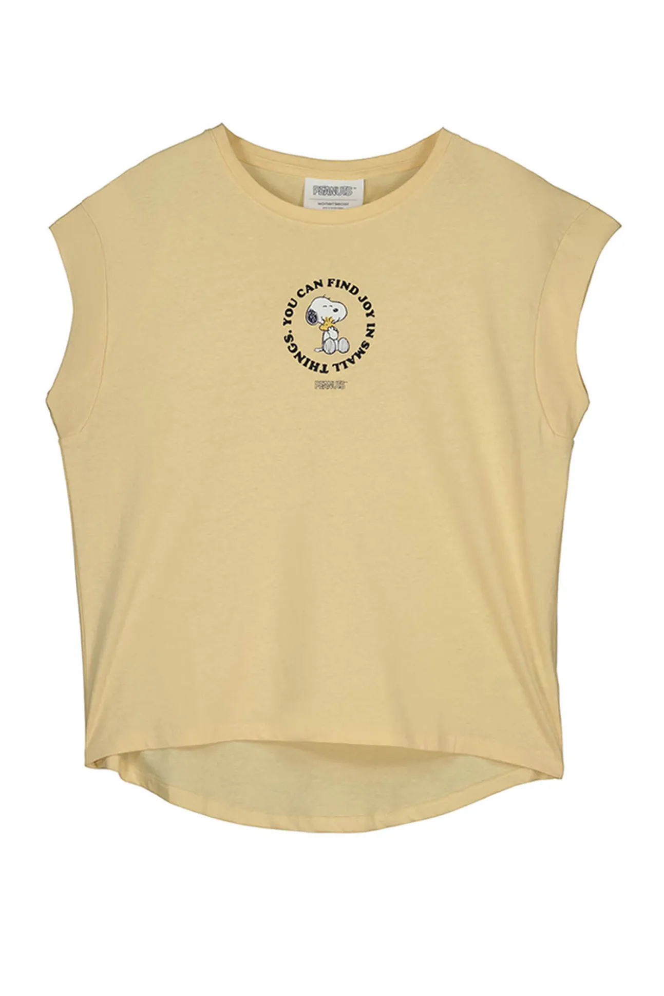Camiseta Algodon Manga Corta Snoopy