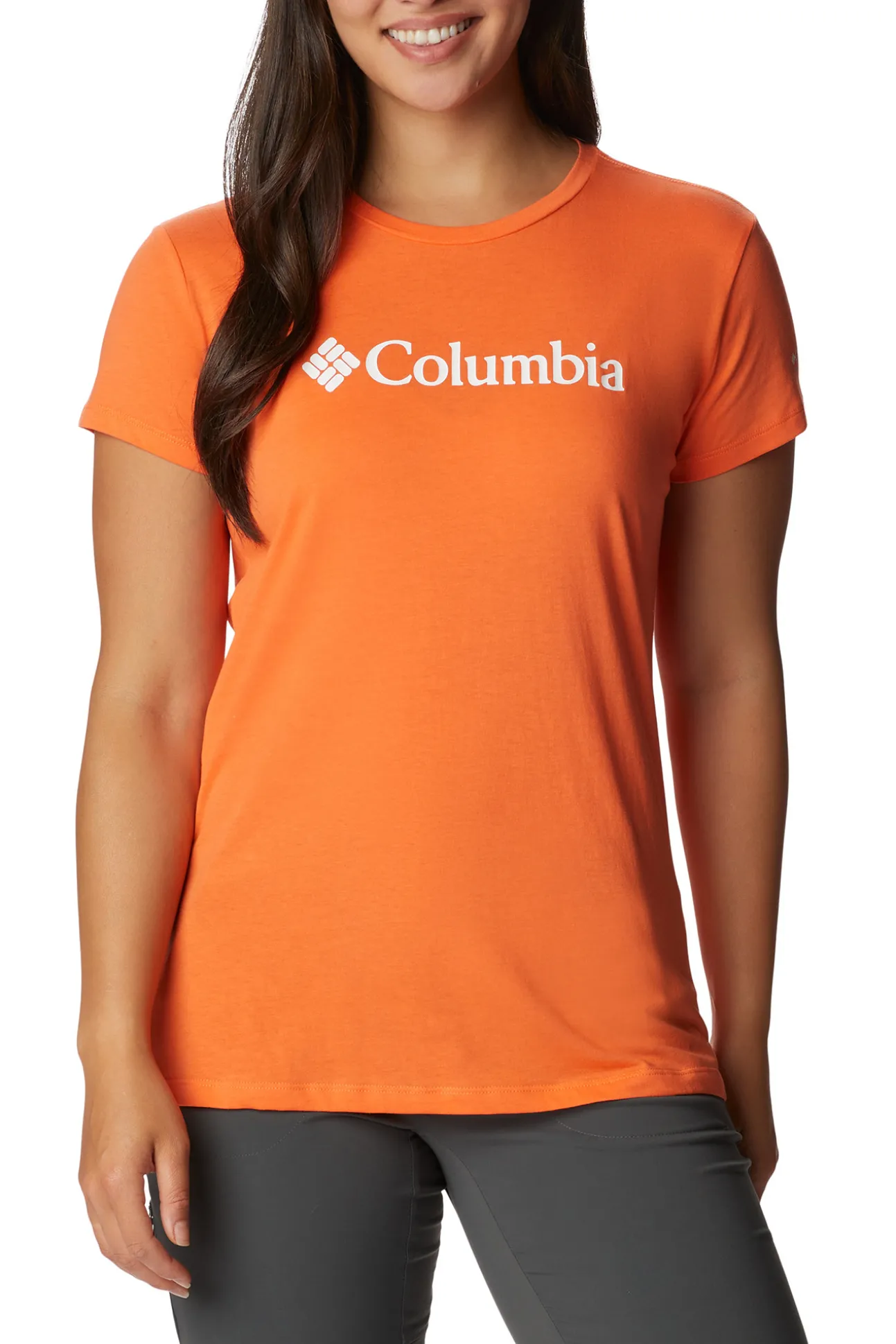 Camiseta Casual Estampada Columbia Trek™ Para Mujer