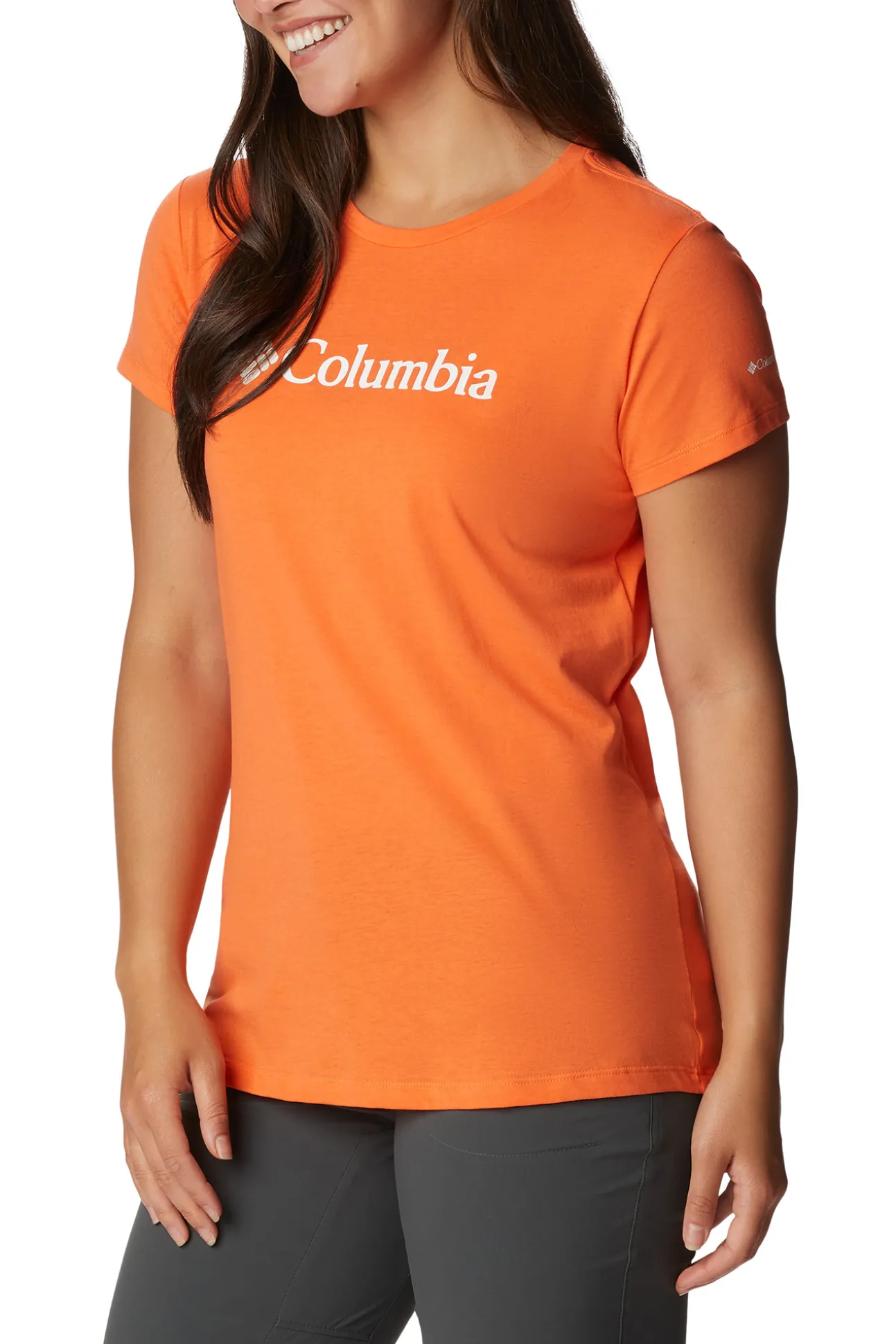 Camiseta Casual Estampada Columbia Trek™ Para Mujer