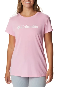 Camiseta Casual Estampada Columbia Trek™ Para Mujer