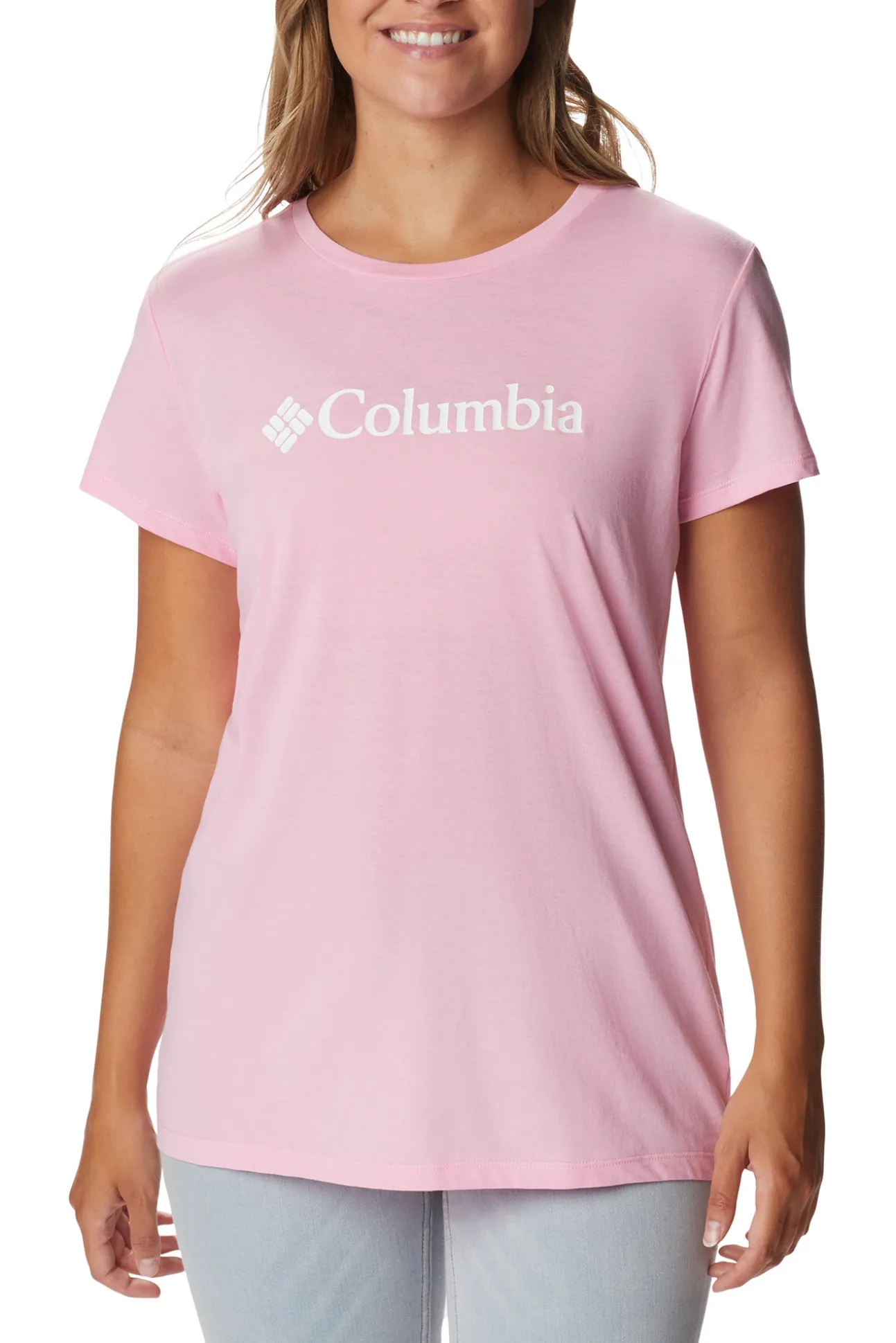 Camiseta Casual Estampada Columbia Trek™ Para Mujer