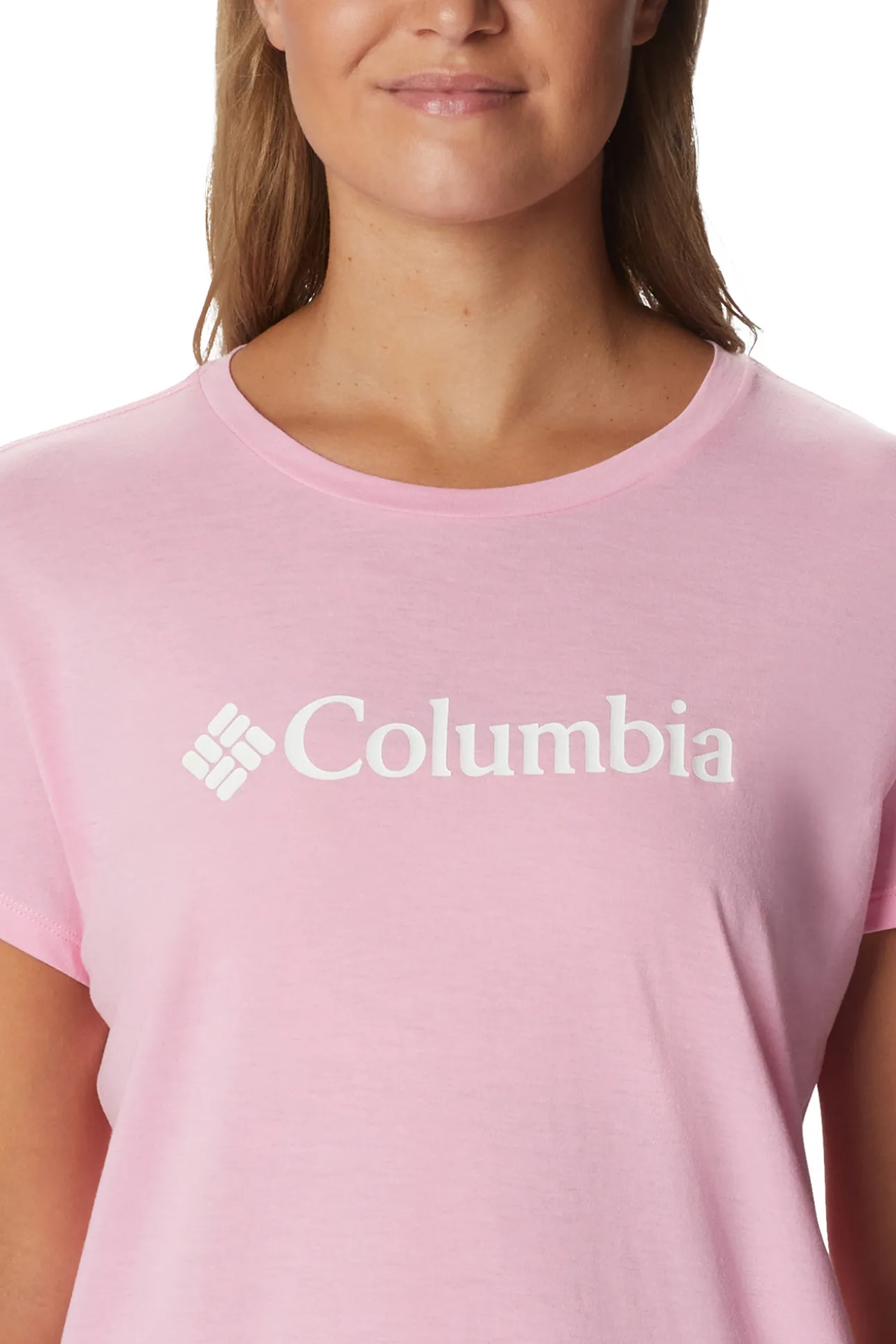 Camiseta Casual Estampada Columbia Trek™ Para Mujer