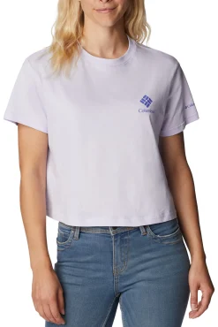 Camiseta Corta Estampada Columbia North Cascades™ Para Mujer