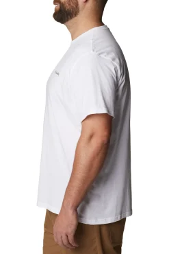 Camiseta De Manga Corta Con Estampado En La Espalda Columbia Rockaway River™ Para Hombre