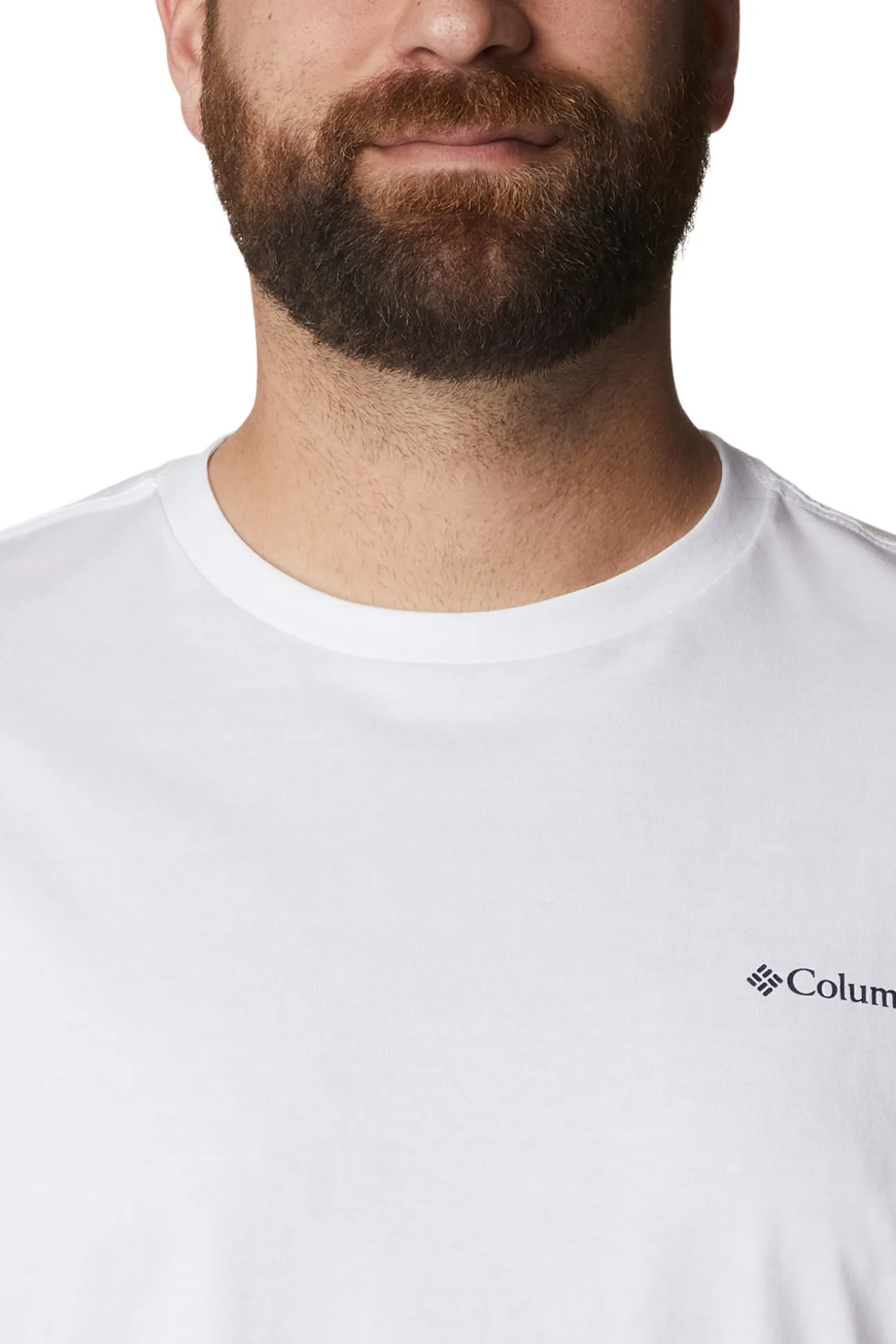 Camiseta De Manga Corta Con Estampado En La Espalda Columbia Rockaway River™ Para Hombre