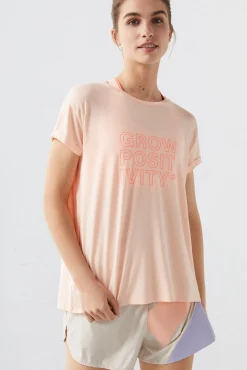 Camiseta Lenzing™ Tencel™ Naranja