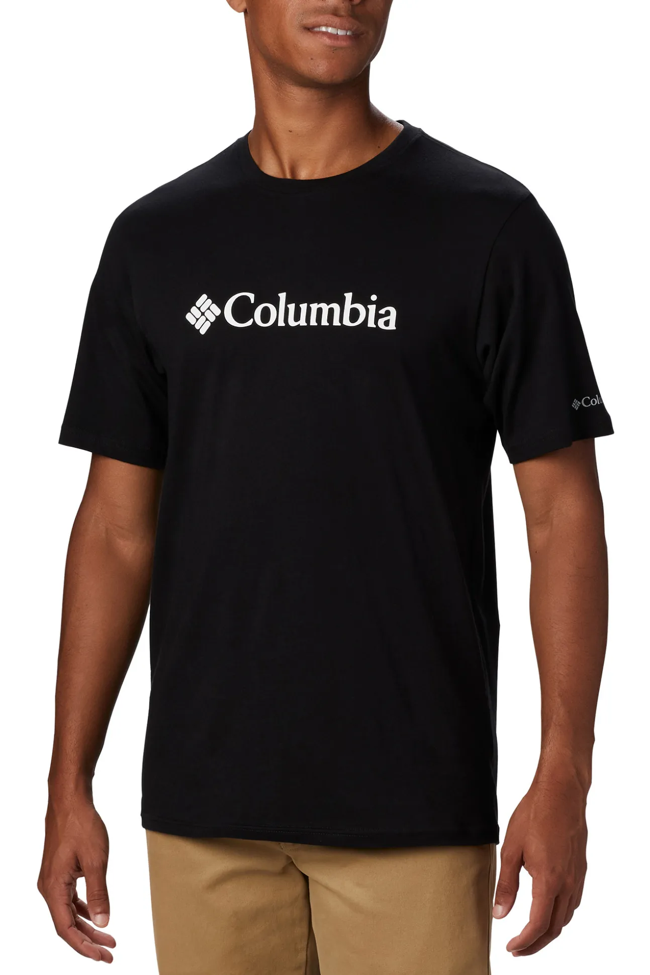 Camiseta Manga Corta Columbia Hombre Csc Basic Logo™