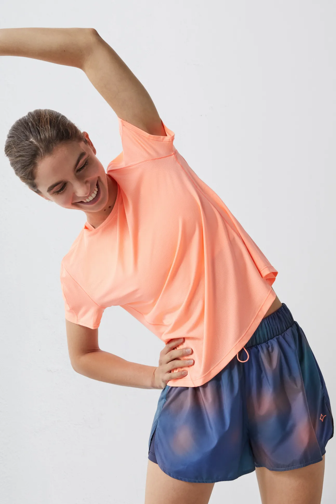 Camiseta Tecnica Transpirable Naranja