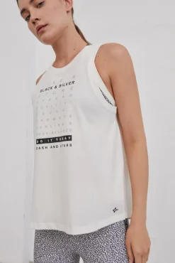 Camiseta Tirantes 100% Algodon Blanco