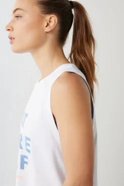 Camiseta Tirantes 100% Algodon Blanco