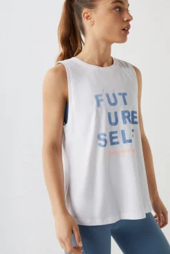 Camiseta Tirantes 100% Algodon Blanco