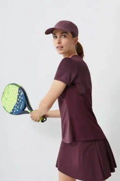 Camiseta Transpirable Morado