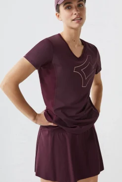 Camiseta Transpirable Morado