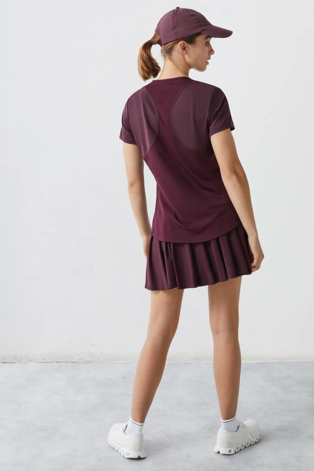Camiseta Transpirable Morado