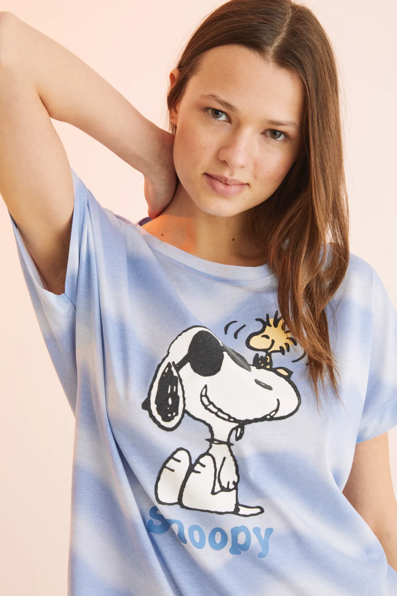 Camison Corto 100% Algodon Snoopy