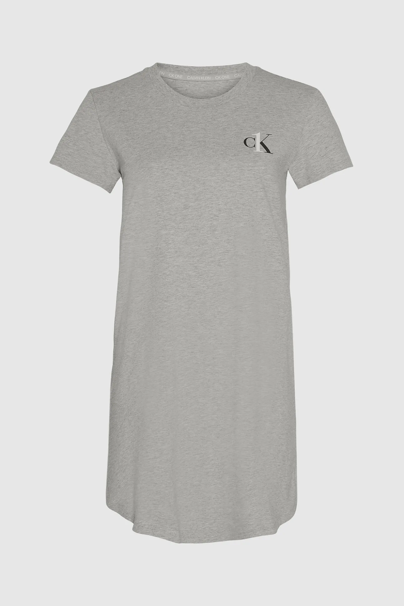 Camison De Algodon Con Logotipo De Calvin Klein