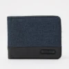 Cartera Lona Azul Hombre