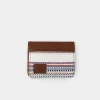 Cartera Slim Tejido Etnico