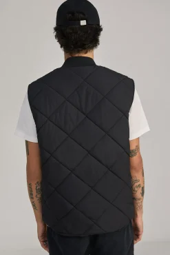 Chaleco Acolchado Cuello Bomber