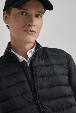 Chaleco Acolchado Cuello Bomber