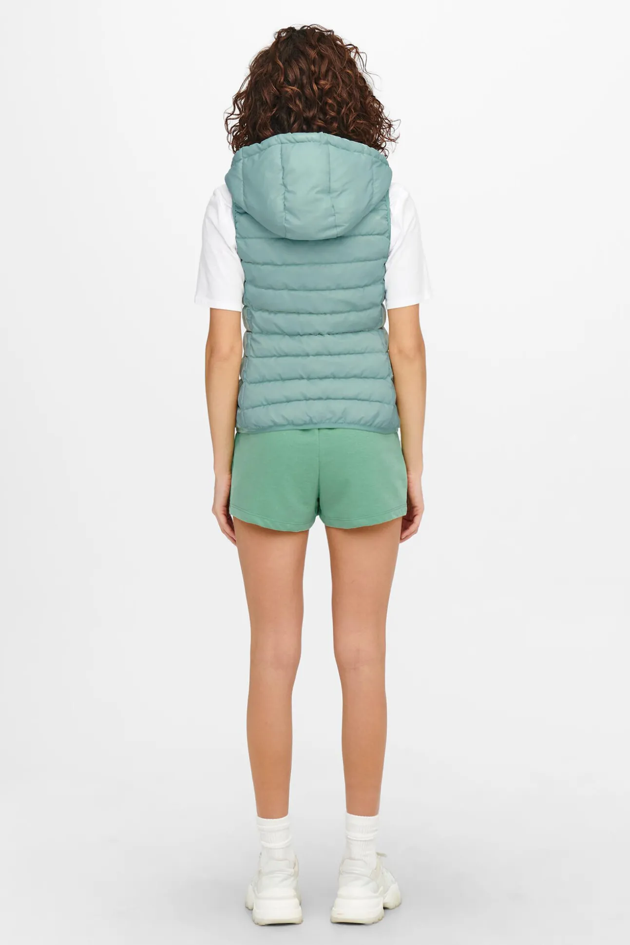 Chaleco De Mujer Ultraligero Con Capucha