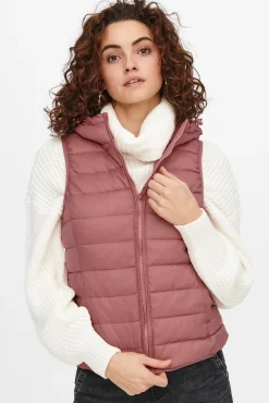 Chaleco De Mujer Ultraligero Con Capucha
