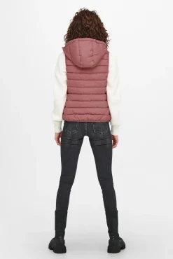 Chaleco De Mujer Ultraligero Con Capucha