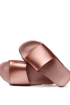 Chanclas Hav. Slide Classic Metallic