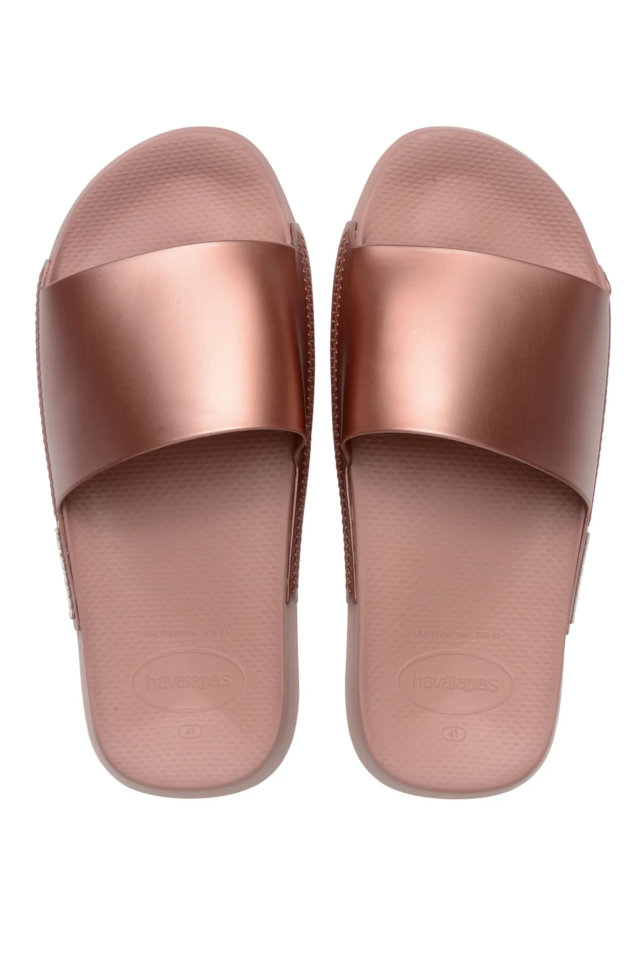 Chanclas Hav. Slide Classic Metallic
