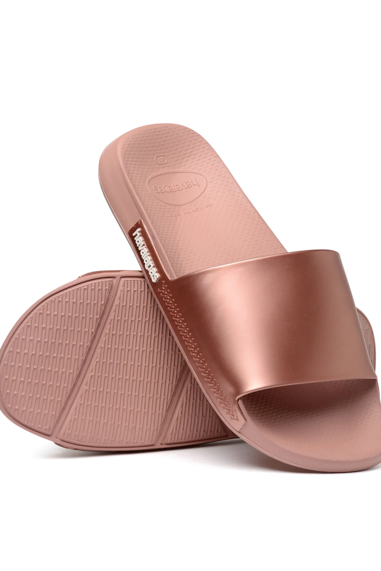 Chanclas Hav. Slide Classic Metallic