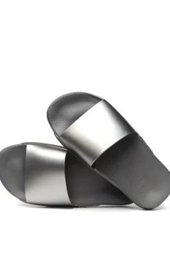 Chanclas Hav. Slide Classic Metallic