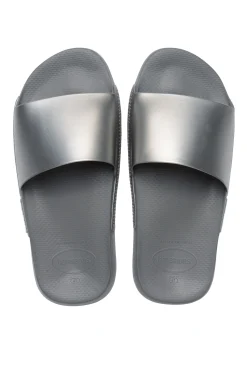 Chanclas Hav. Slide Classic Metallic