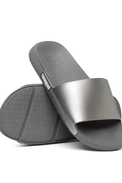 Chanclas Hav. Slide Classic Metallic