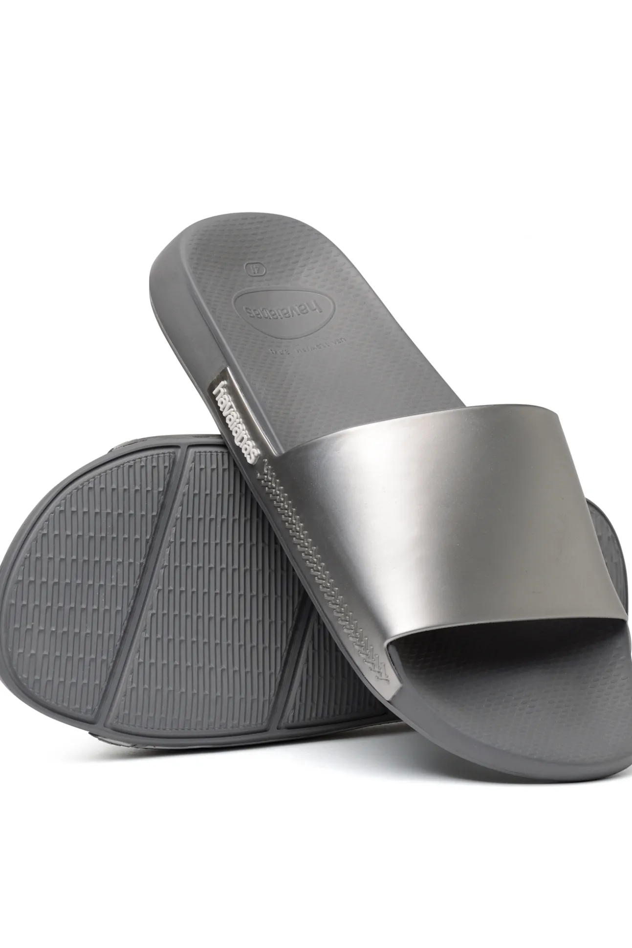 Chanclas Hav. Slide Classic Metallic