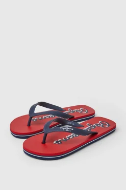 Chanclas Playa Bay Beach Logo