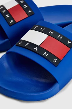Chanclas Tommy Jeans Flag Azul Electrico