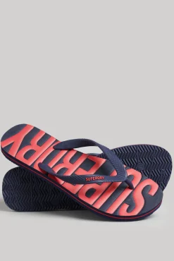 Chanclas Veganas Con Logotipo Vintage Logo