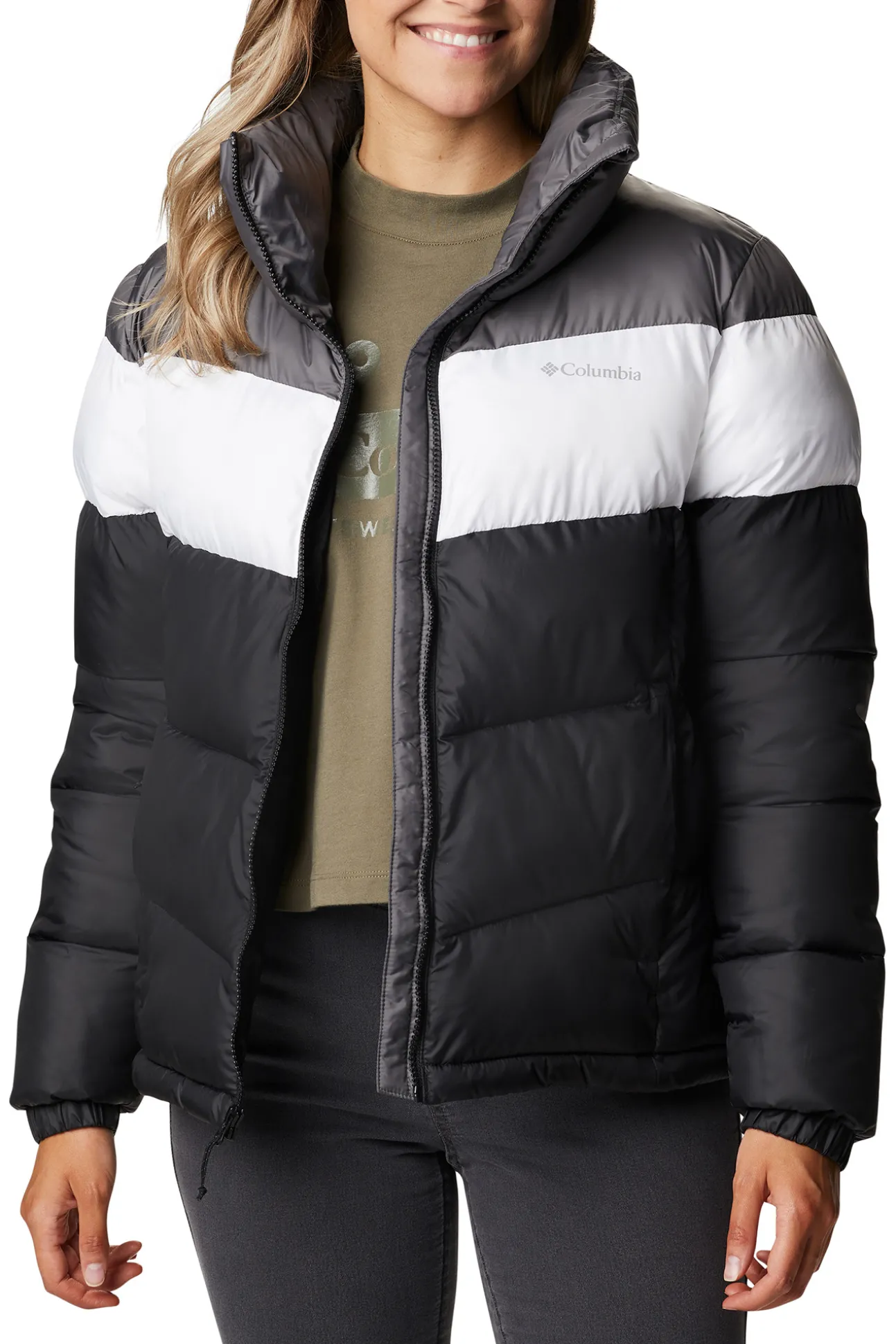 Chaqueta Con Bloques De Color Columbia Puffect™ Para Mujer