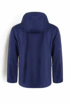 Chaqueta Con Capucha Algodon Lavado
