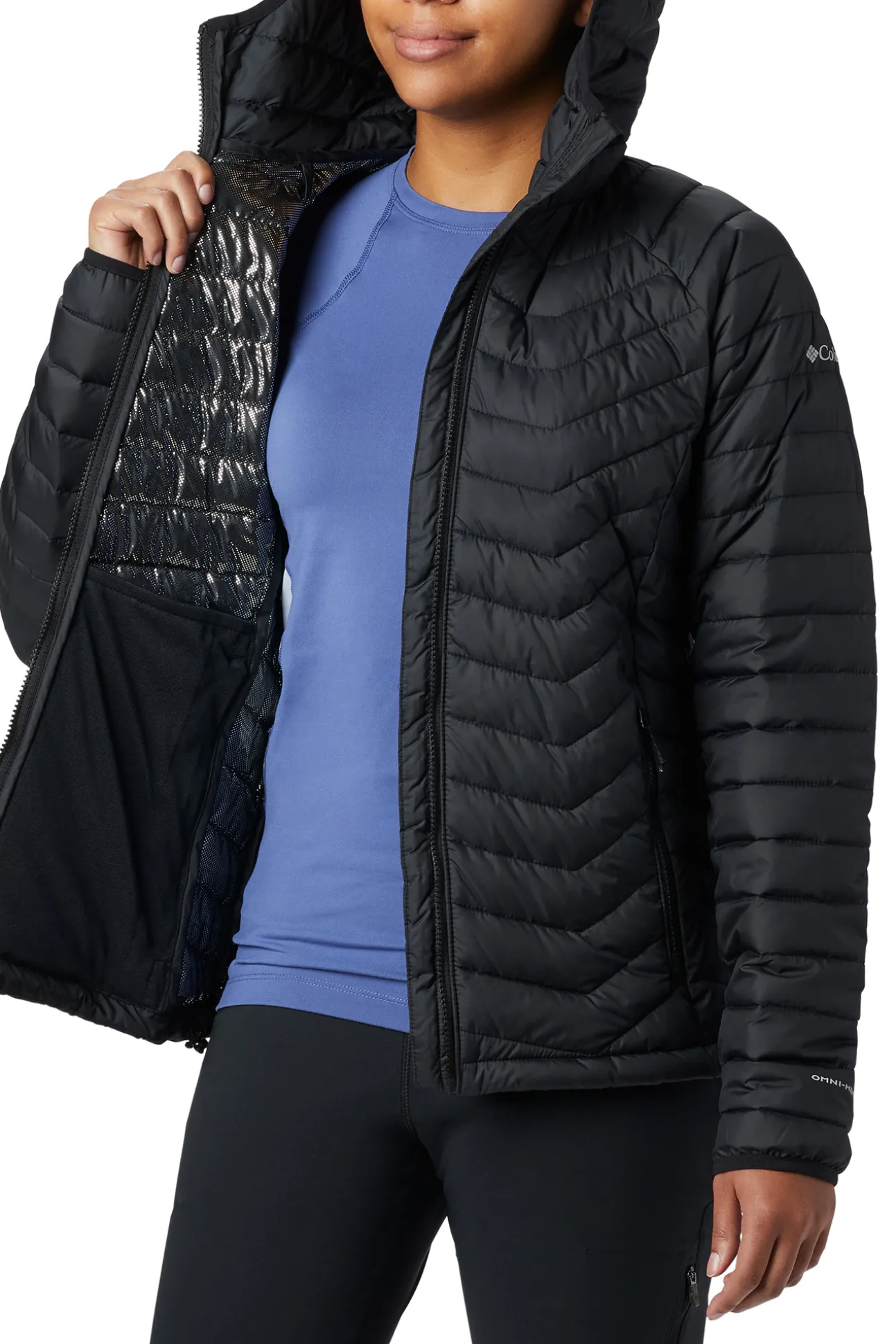 Chaqueta Con Capucha Columbia Para Mujer Powder Lite™