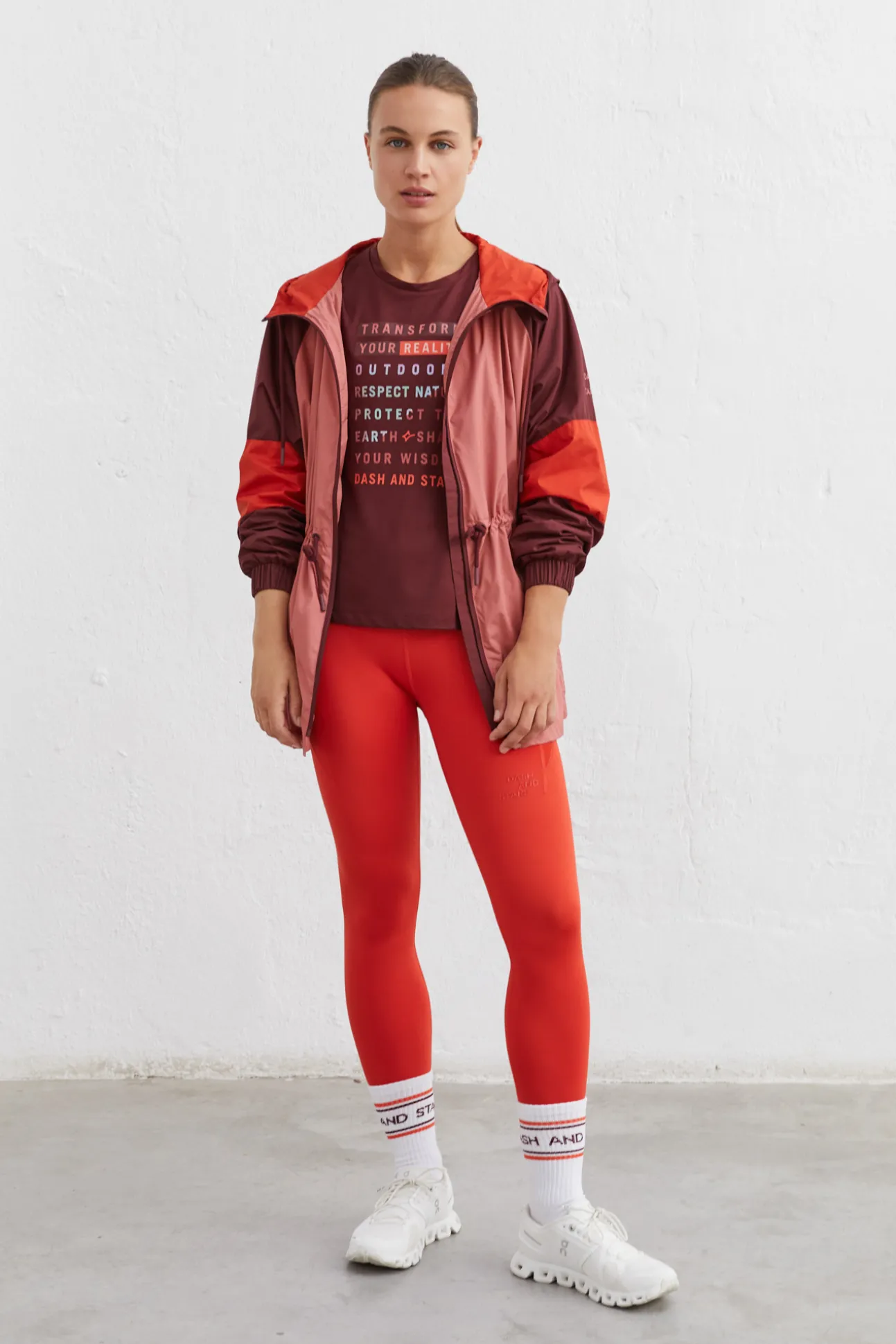 Chaqueta Tecnica Granate