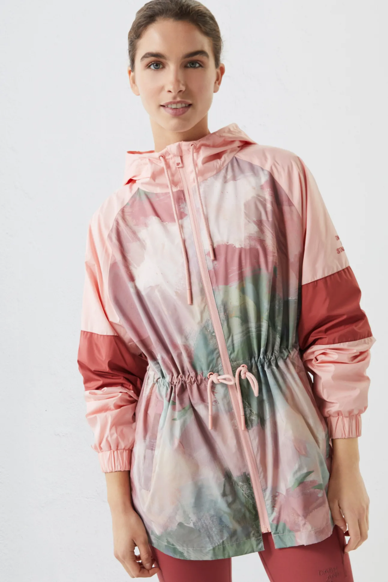 Chaqueta Tecnica Water-Repellent Estampado