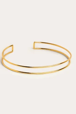Choker Double Ring Oro