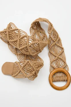 Cinturon Macrame 5,5Cm